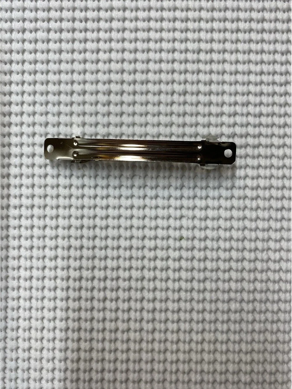 Box of 100 Blank French Hair Barrette Silver Clips Metal: DIY Design Your Own